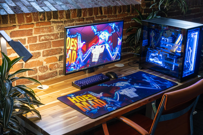 **RETIRED** Limited Edition - "PrinceVidz - HOES MAD" Content Creator Collaboration XL Mousepad - Epic Desk