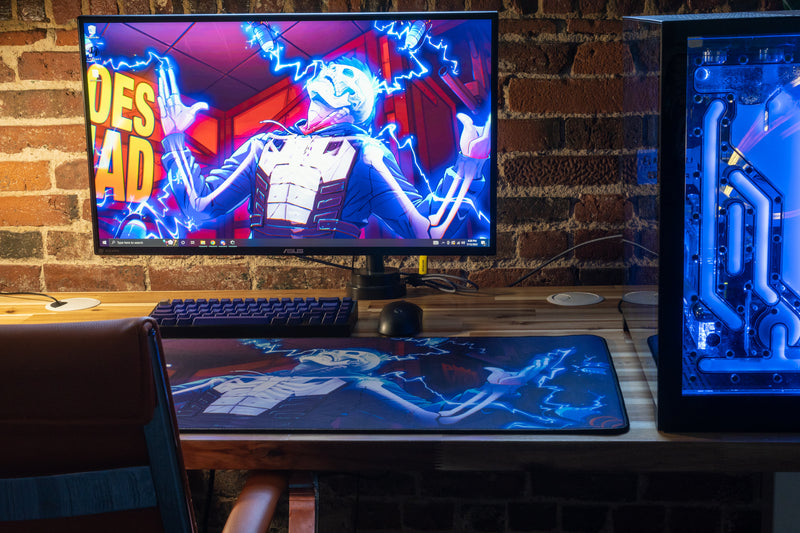 **RETIRED** Limited Edition - "PrinceVidz - HOES MAD" Content Creator Collaboration XL Mousepad - Epic Desk