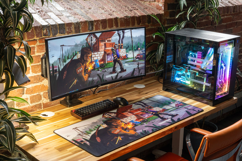 **IN PRODUCTION** Limited Edition - "IOK" Content Creator Collaboration XL Mousepad - Epic Desk