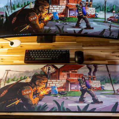 **IN PRODUCTION** Limited Edition - "IOK" Content Creator Collaboration XL Mousepad - Epic Desk