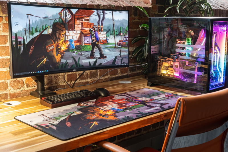 **IN PRODUCTION** Limited Edition - "IOK" Content Creator Collaboration XL Mousepad - Epic Desk