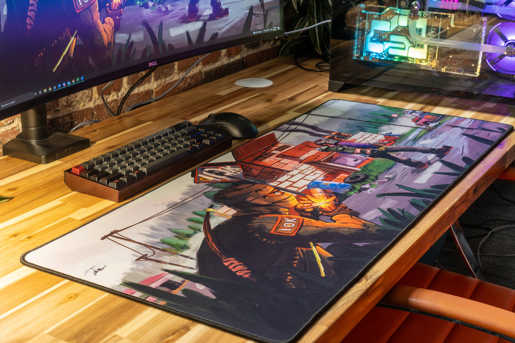 **IN PRODUCTION** Limited Edition - "IOK" Content Creator Collaboration XL Mousepad - Epic Desk