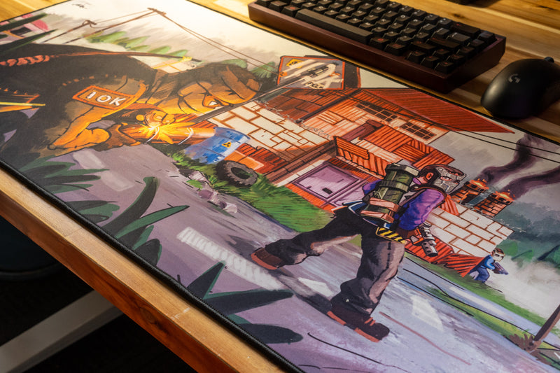 **IN PRODUCTION** Limited Edition - "IOK" Content Creator Collaboration XL Mousepad - Epic Desk