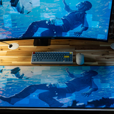 "Motion" Content Creator Collaboration Limited Edition Rust XL Gaming Mouse Pad