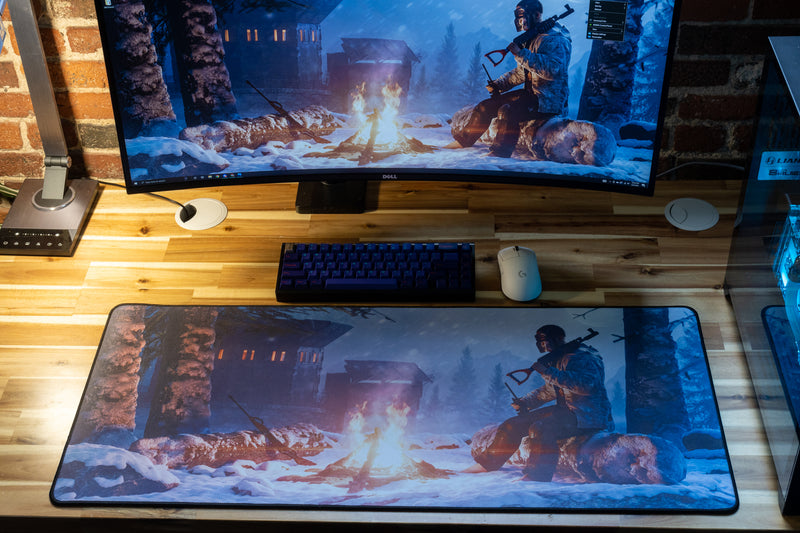 "Disfigure" Rust XL gaming deskmat — Epic Desk