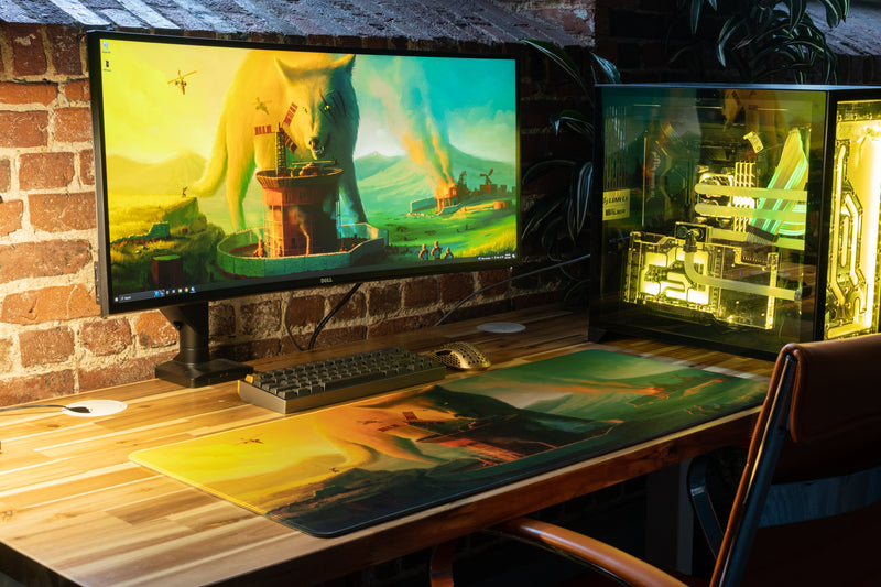 **IN PRODUCTION** Limited Edition - "Friduwulf" Content Creator Collaboration XL Mousepad - Epic Desk