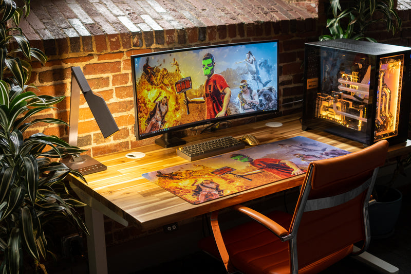 **IN PRODUCTION** Limited Edition - "Camomo_10 - THE BANHAMMER" Content Creator Collaboration XL Mousepad - Epic Desk
