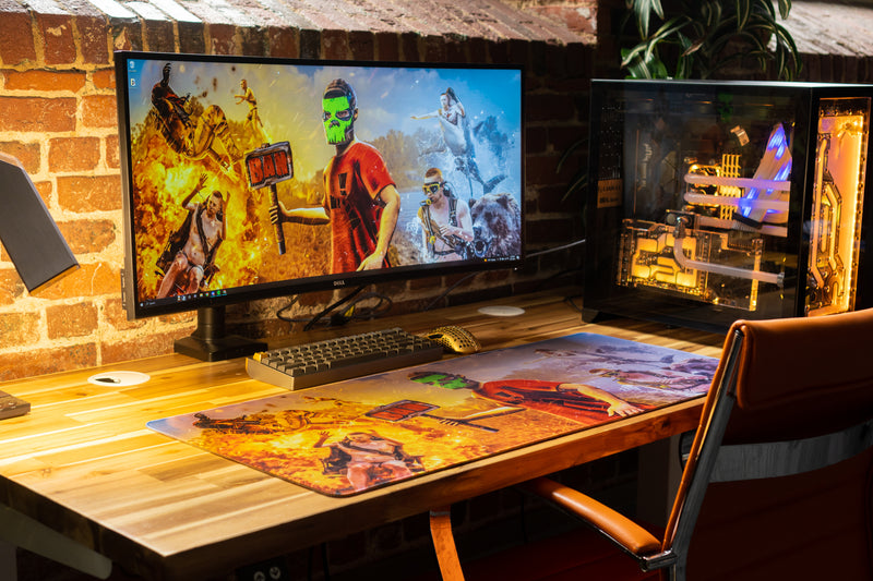 **IN PRODUCTION** Limited Edition - "Camomo_10 - THE BANHAMMER" Content Creator Collaboration XL Mousepad - Epic Desk