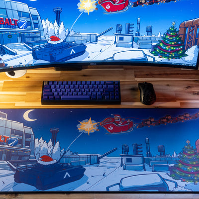 CoconutB "Ook Christmas" Limited Edition Content Creator Collaboration Gaming Deskmat