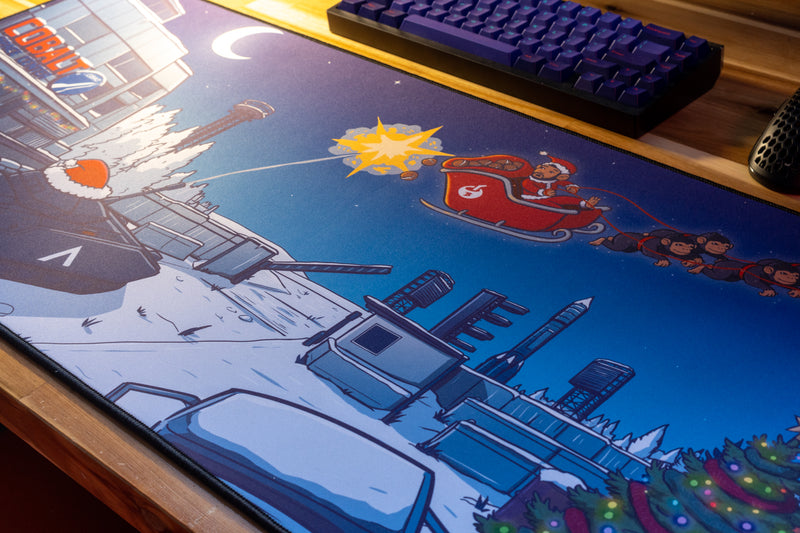 "Ook Christmas" — CoconutB Deskmat