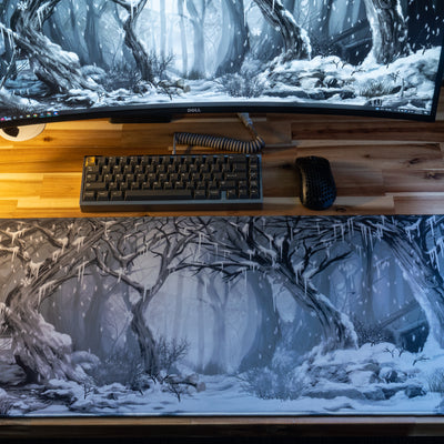 "White Serenity" Fantasy Deskmat