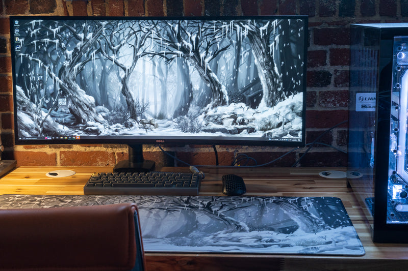 "White Serenity" — Epic Desk Originals Deskmat