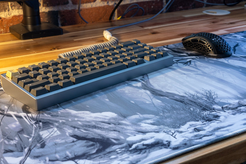 "White Serenity" — Epic Desk Originals Deskmat