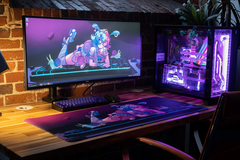 "Belle's Thoccy Dreams" — BelleSprout Deskmat