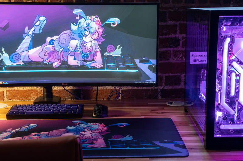 "Belle's Thoccy Dreams" — BelleSprout Deskmat