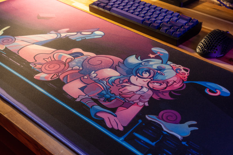"Belle's Thoccy Dreams" — BelleSprout Deskmat