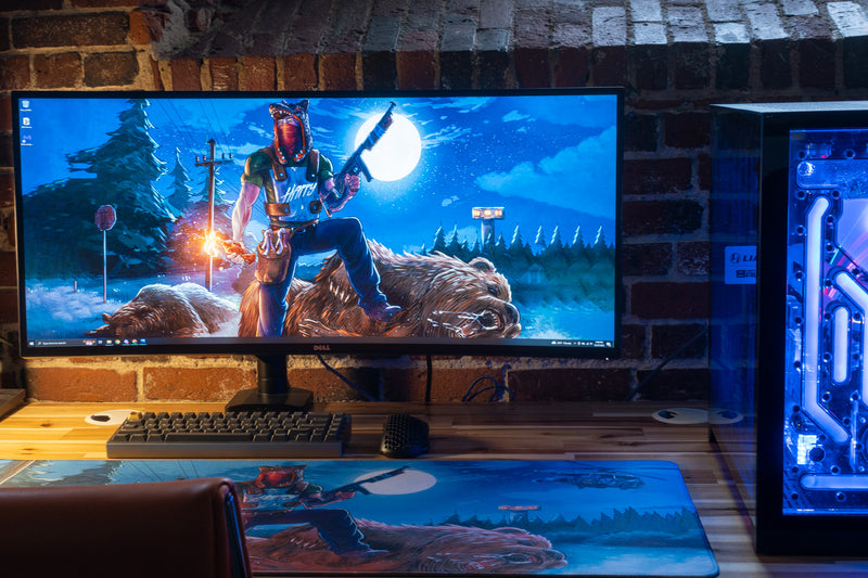 "THE SPEEDRUNNER" — Rust Deskmat