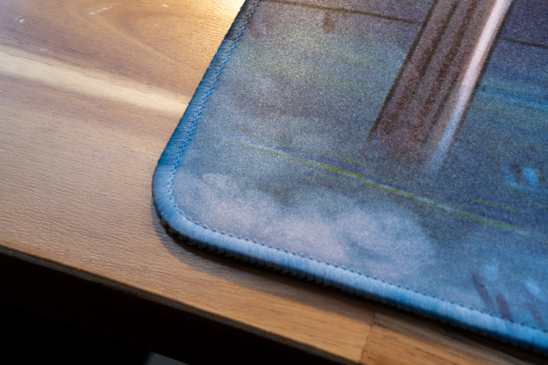 "THE SPEEDRUNNER" — Rust Deskmat