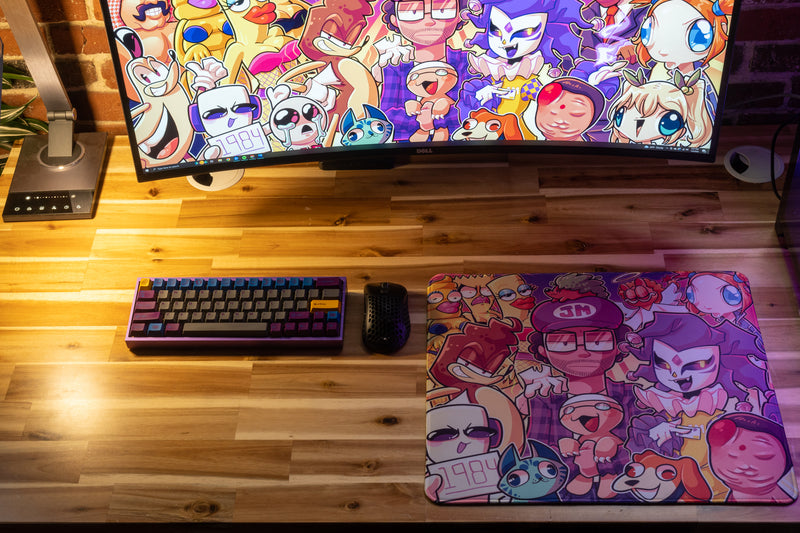 "Meme Meetup" — Jabroni Mike Deskmat