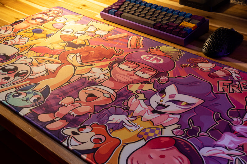 "Meme Meetup" — Jabroni Mike Deskmat