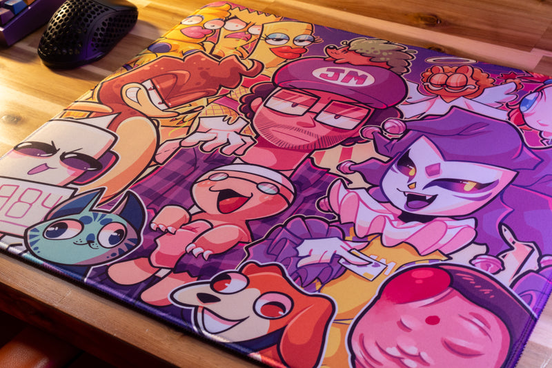 "Meme Meetup" — Jabroni Mike Deskmat