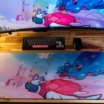 Jorbs "Turtle Friend" Content Creator Collaboration Limited Edition XL Gaming Mouse Pad