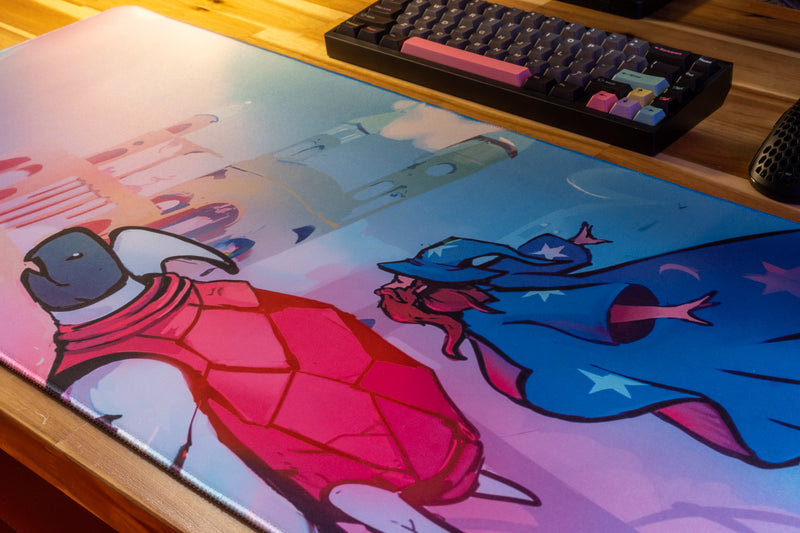 "Turtle Friend" — Jorbs Deskmat