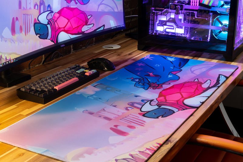 "Turtle Friend" — Jorbs Deskmat