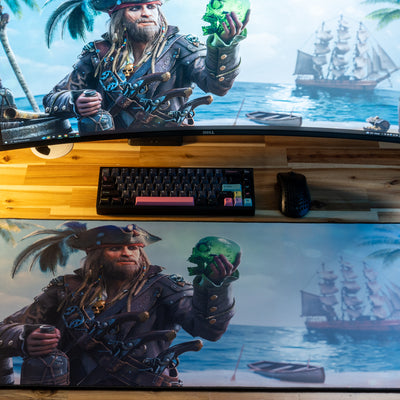 Danneh "A Pirate's Life" Content Creator Collaboration Limited Edition XL Gaming Mouse Pad