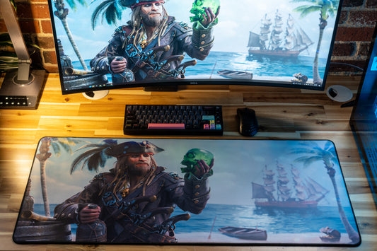 "A Pirate's Life" Danneh XL gaming deskmat — Epic Desk