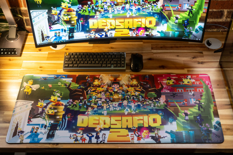 "Dedsafio 2" ELDED XL gaming deskmat — Epic Desk