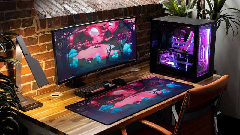 "ASMR_Divinity" — Signature Deskmat