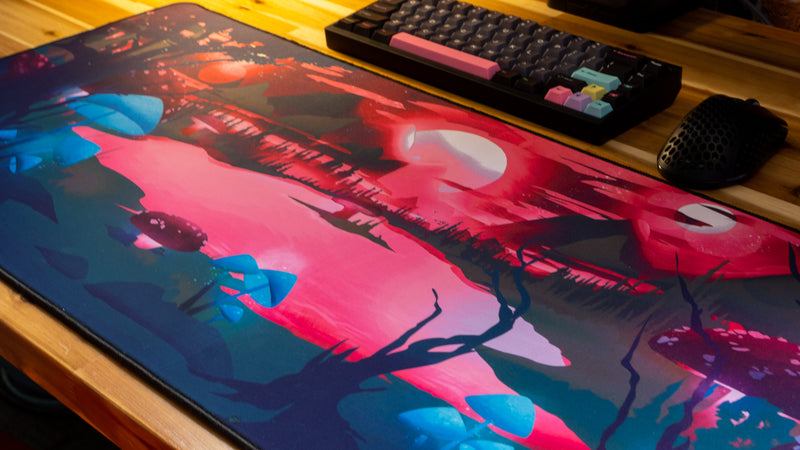 "ASMR_Divinity" — Signature Deskmat