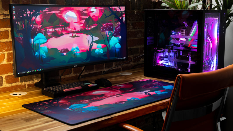 "ASMR_Divinity" — Signature Deskmat