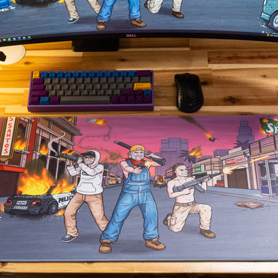 Limited Edition - "Judd" Content Creator Collaboration XL Mousepad