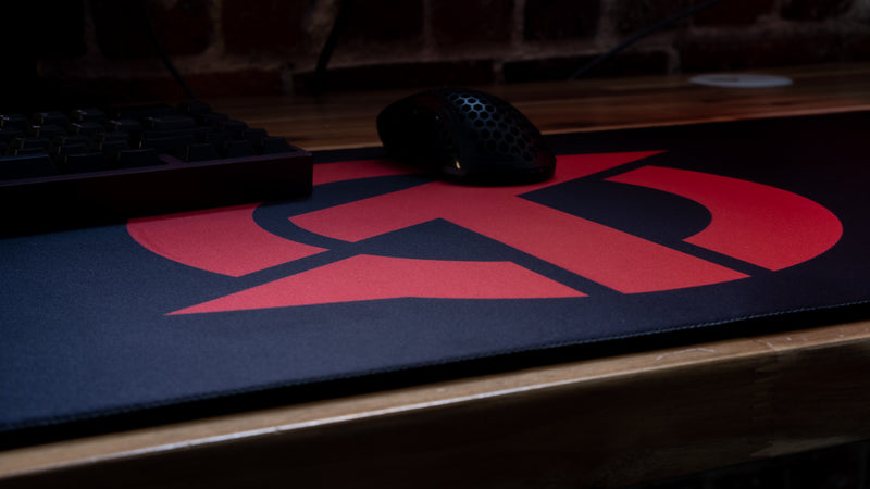 "OT" — Rust Deskmat