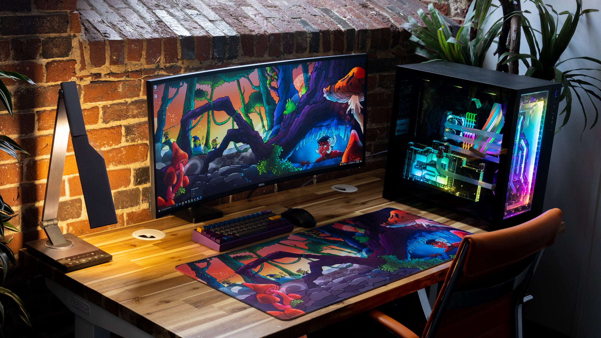 "Baalorlord - Fiendish Forest" Content Creator Collaboration Limited Edition Mouse Pad