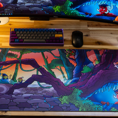 "Baalorlord - Fiendish Forest" Content Creator Collaboration Limited Edition Mouse Pad