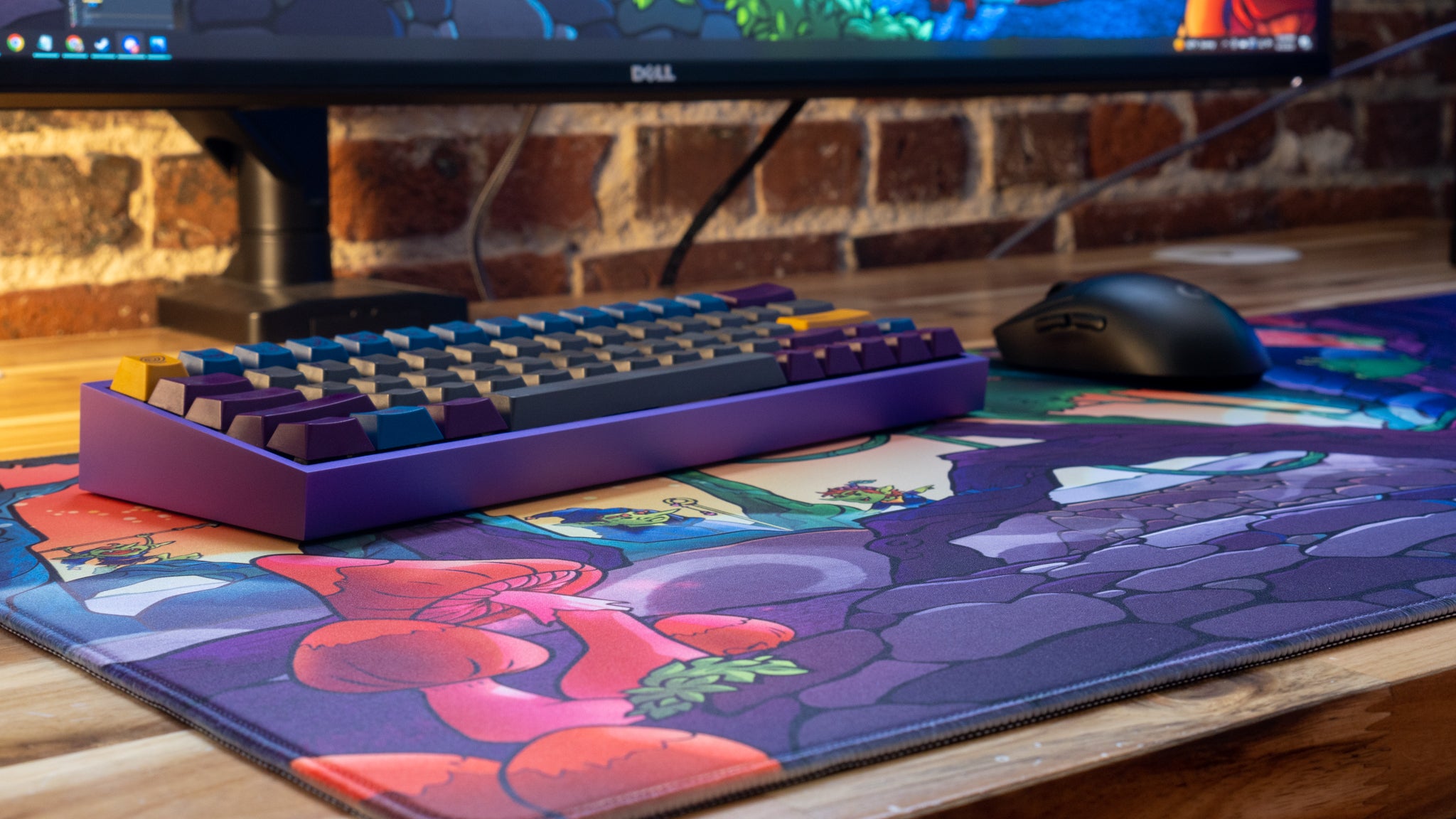 "Baalorlord - Fiendish Forest" Content Creator Collaboration Limited Edition Mouse Pad