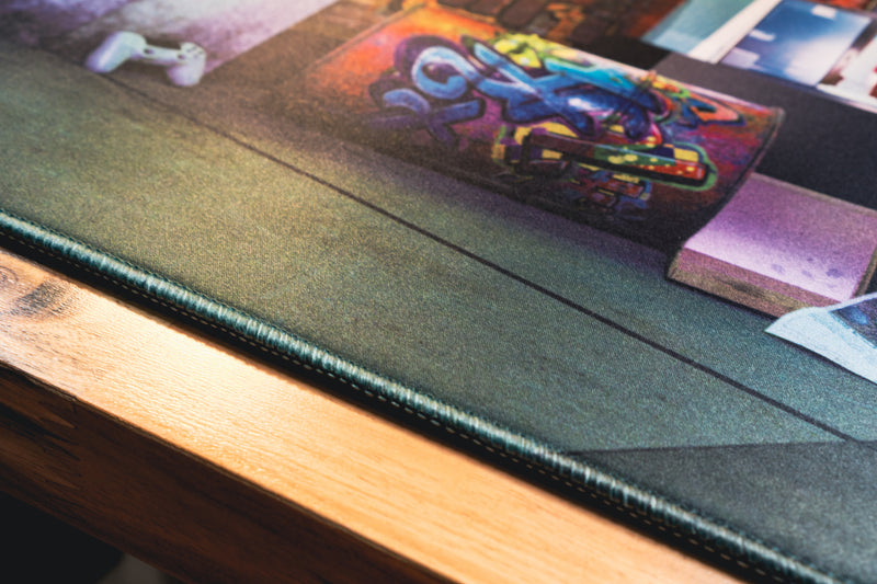 **RETIRED** Limited Edition - "RoboHoboProductions - Gaming Setup" Creator Collaboration Mousepad - Epic Desk