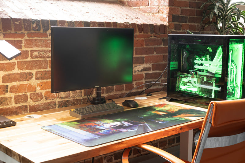 **RETIRED** Limited Edition - "RoboHoboProductions - Gaming Setup" Creator Collaboration Mousepad - Epic Desk