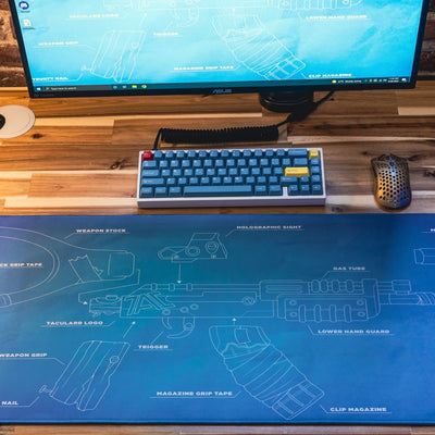 **RETIRED** Limited Edition - "Tacularr" Content Creator Collaboration XL Mousepad - Epic Desk