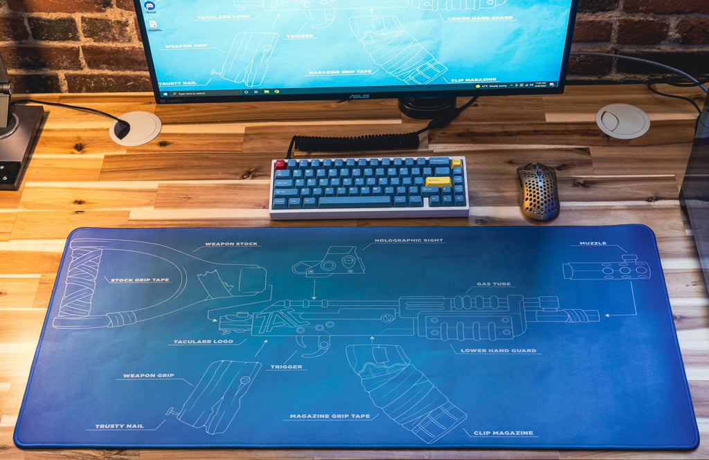 **RETIRED** Limited Edition - "Tacularr" Content Creator Collaboration XL Mousepad - Epic Desk