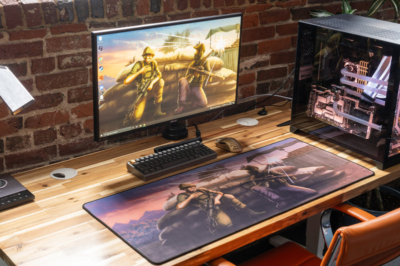 **RETIRED** Limited Edition - "SwampFoxTV - Tenacity" Creator Deskmat - Epic Desk