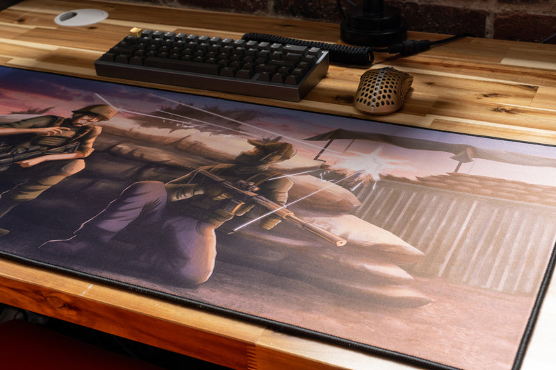 **RETIRED** Limited Edition - "SwampFoxTV - Tenacity" Creator Deskmat - Epic Desk