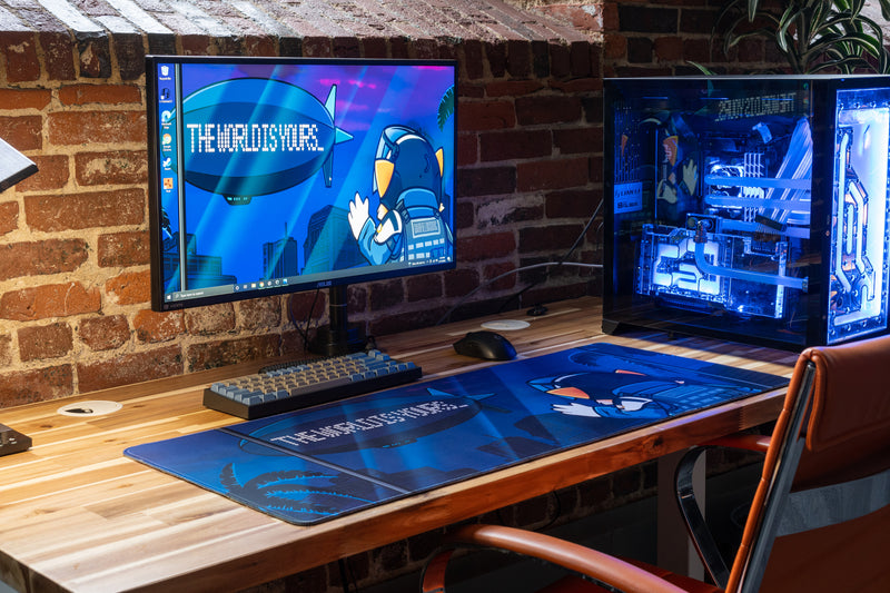 **RETIRED** Limited Edition - "Garfieldisdoc - THE WORLD IS YOURS" Creator Deskmat - Epic Desk