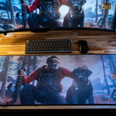 **PRE-ORDER** Limited Edition - "Posty" Content Creator Collaboration XL Mousepad - Epic Desk