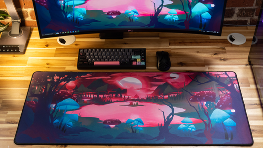 "ASMR_Divinity" ASMR_Divinity XL gaming deskmat — Epic Desk