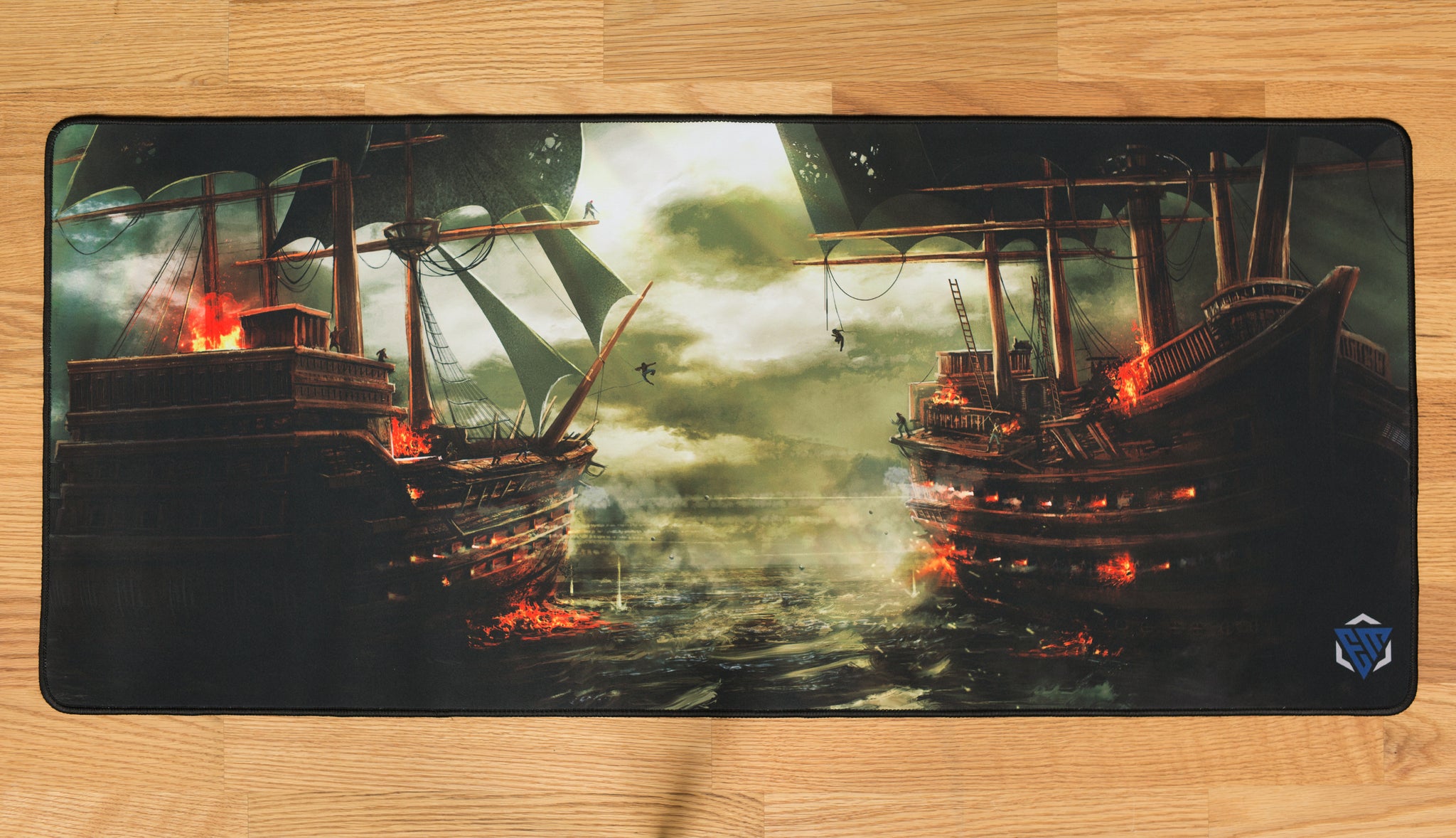 "Buccaneer Battle" Limited Edition XL Mousepad - Epic Desk