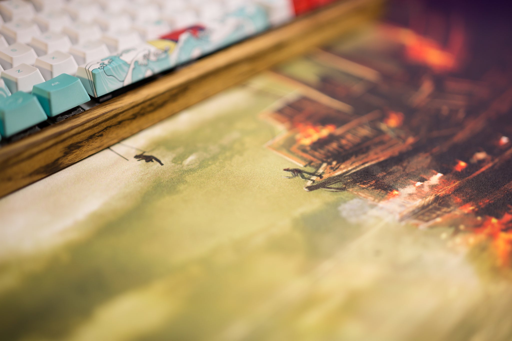 "Buccaneer Battle" Limited Edition XL Mousepad - Epic Desk